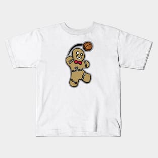 Toronto Raptors Gingerbread Man Kids T-Shirt